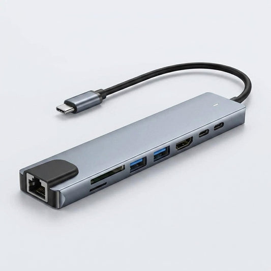 Multi-Port USB-C Laptop Docking Station